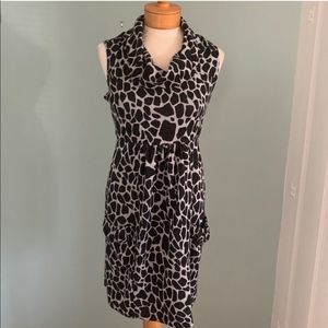 Sweater dress Black gray sweater like dress with big pockets